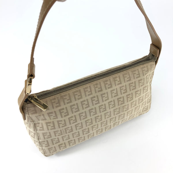 FENDI ZUCCA SHOULDER BAG