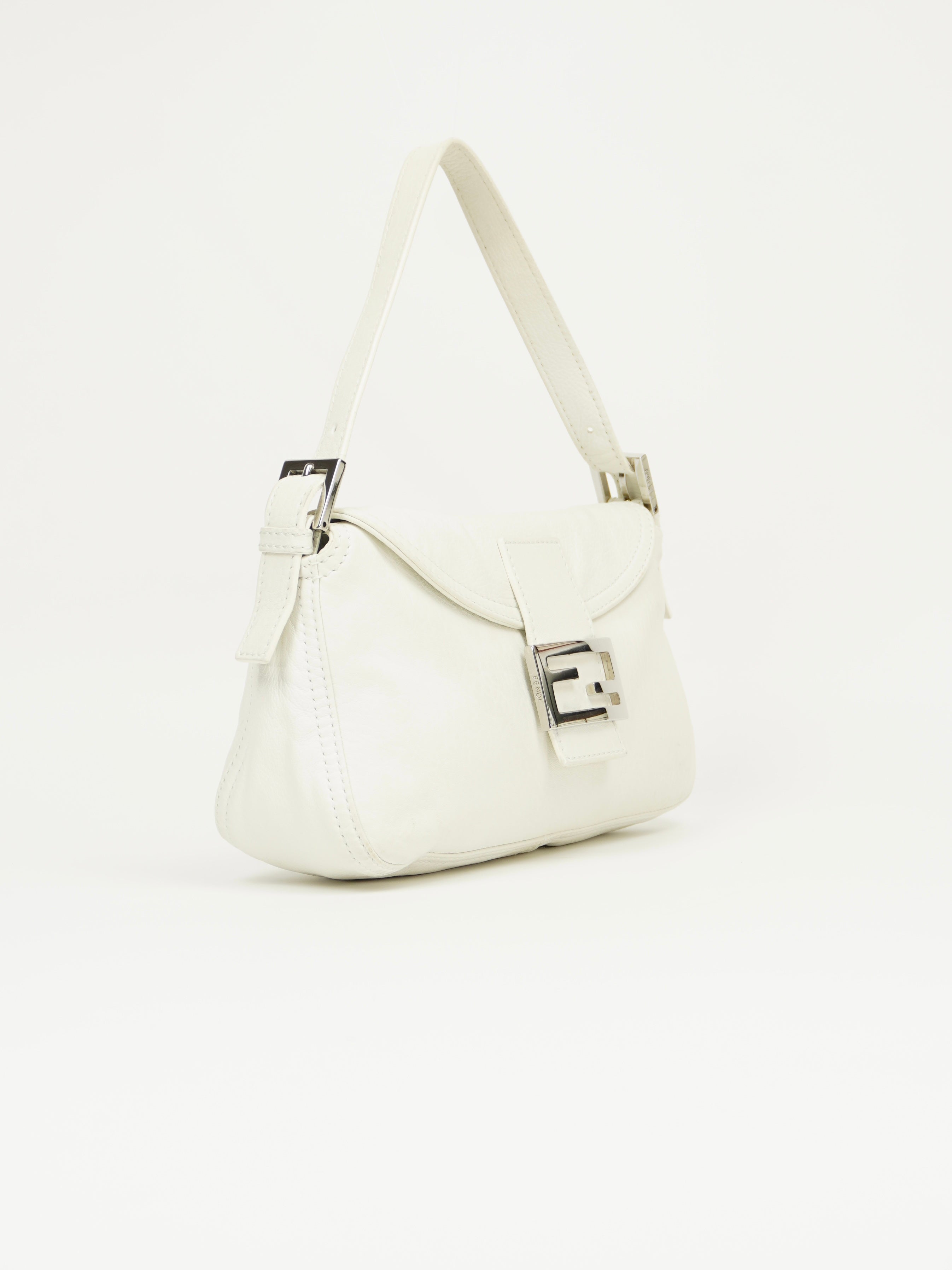 FENDI LEATHER BAGUETTE
