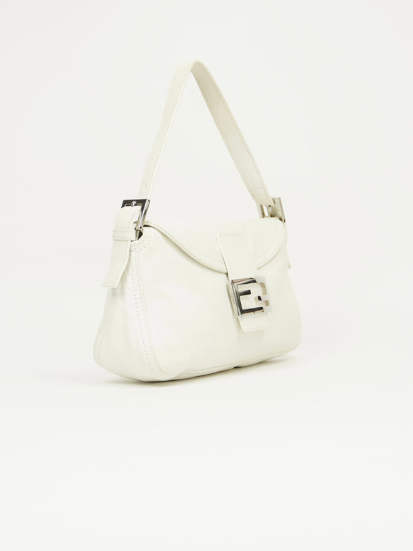 FENDI LEATHER BAGUETTE