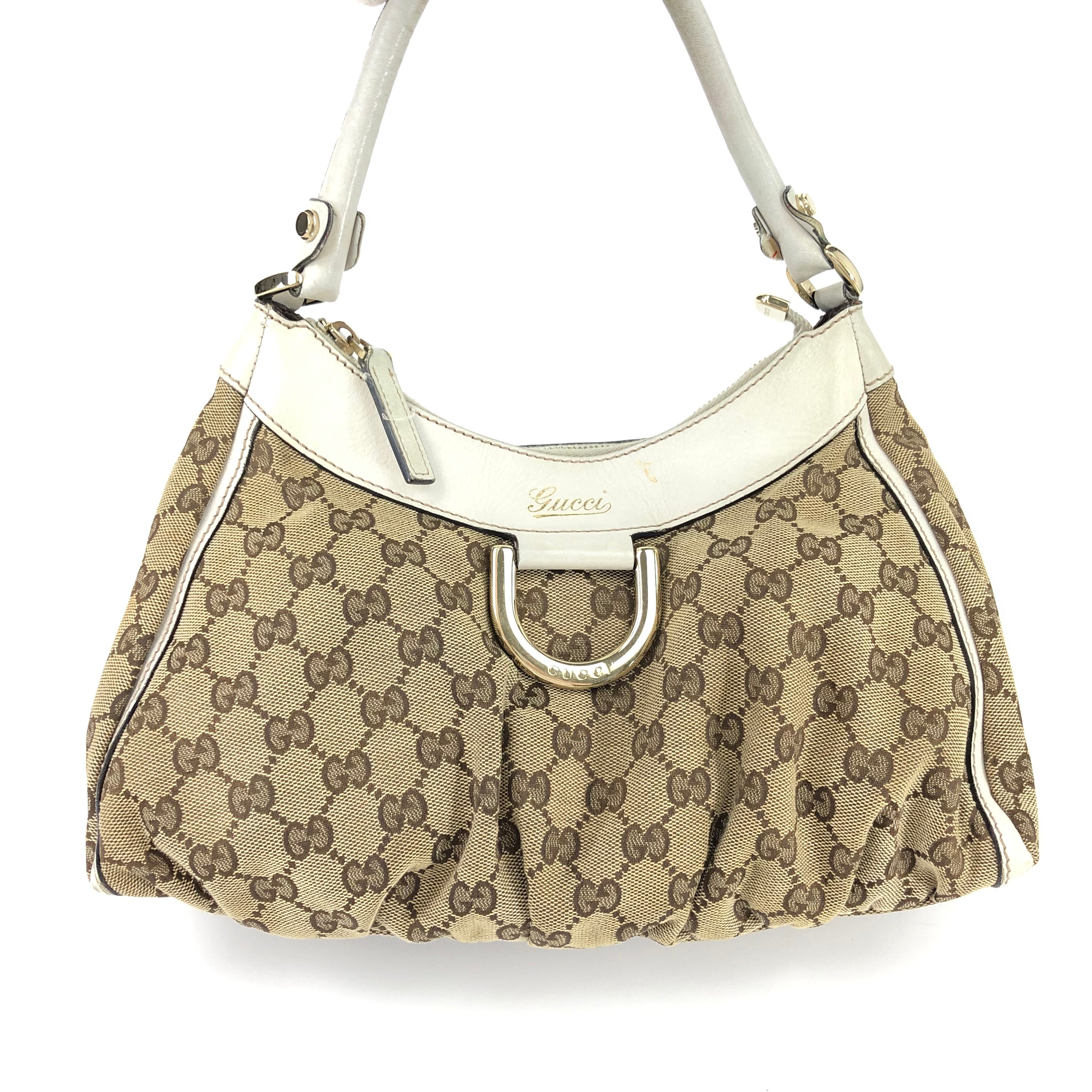 GUCCI MONOGRAM ABBEY SHOULDER BAG