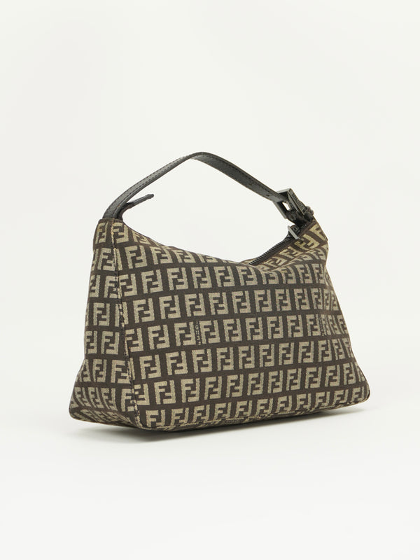 FENDI ZUCCA CLUTCH BAG