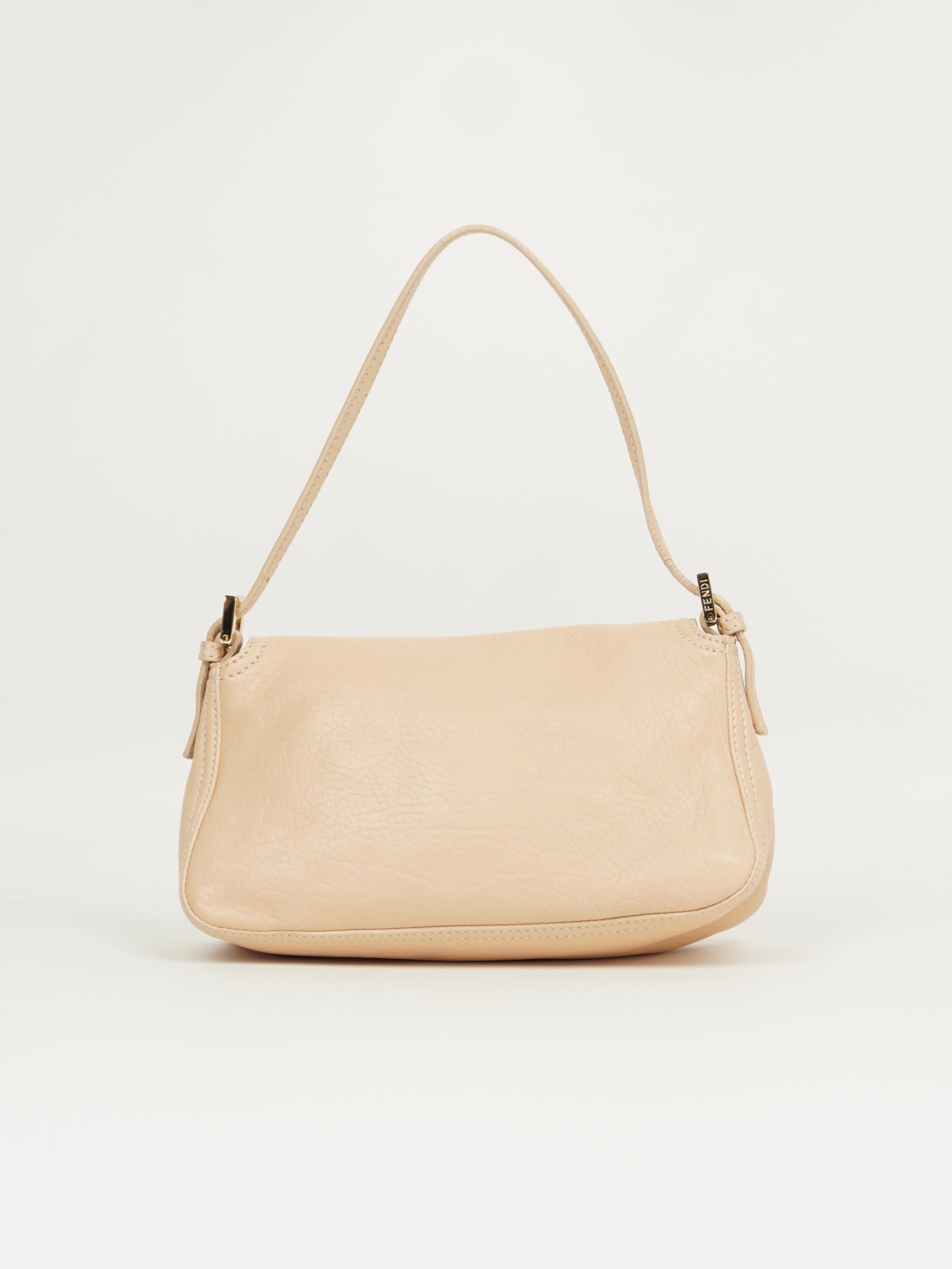 FENDI LEATHER BAGUETTE