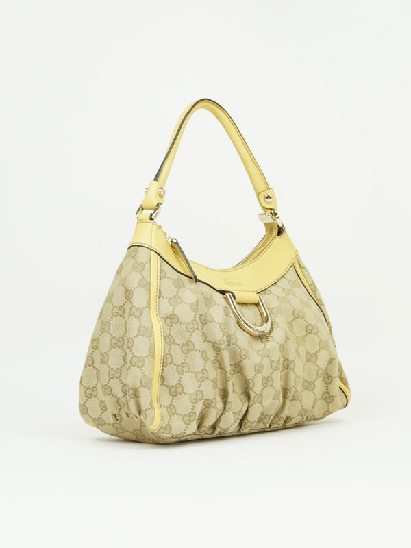 GUCCI MONOGRAM ABBEY BAG