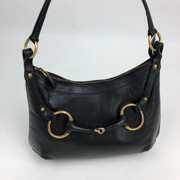 GUCCI HORSEBIT TOM FORD LEATHER SHOULDER BAG