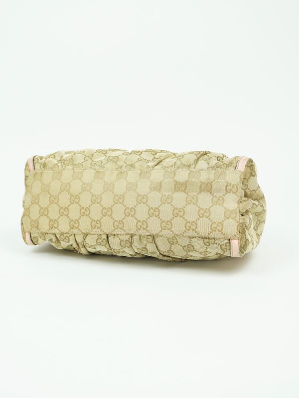 GUCCI MONOGRAM ABBEY BAG
