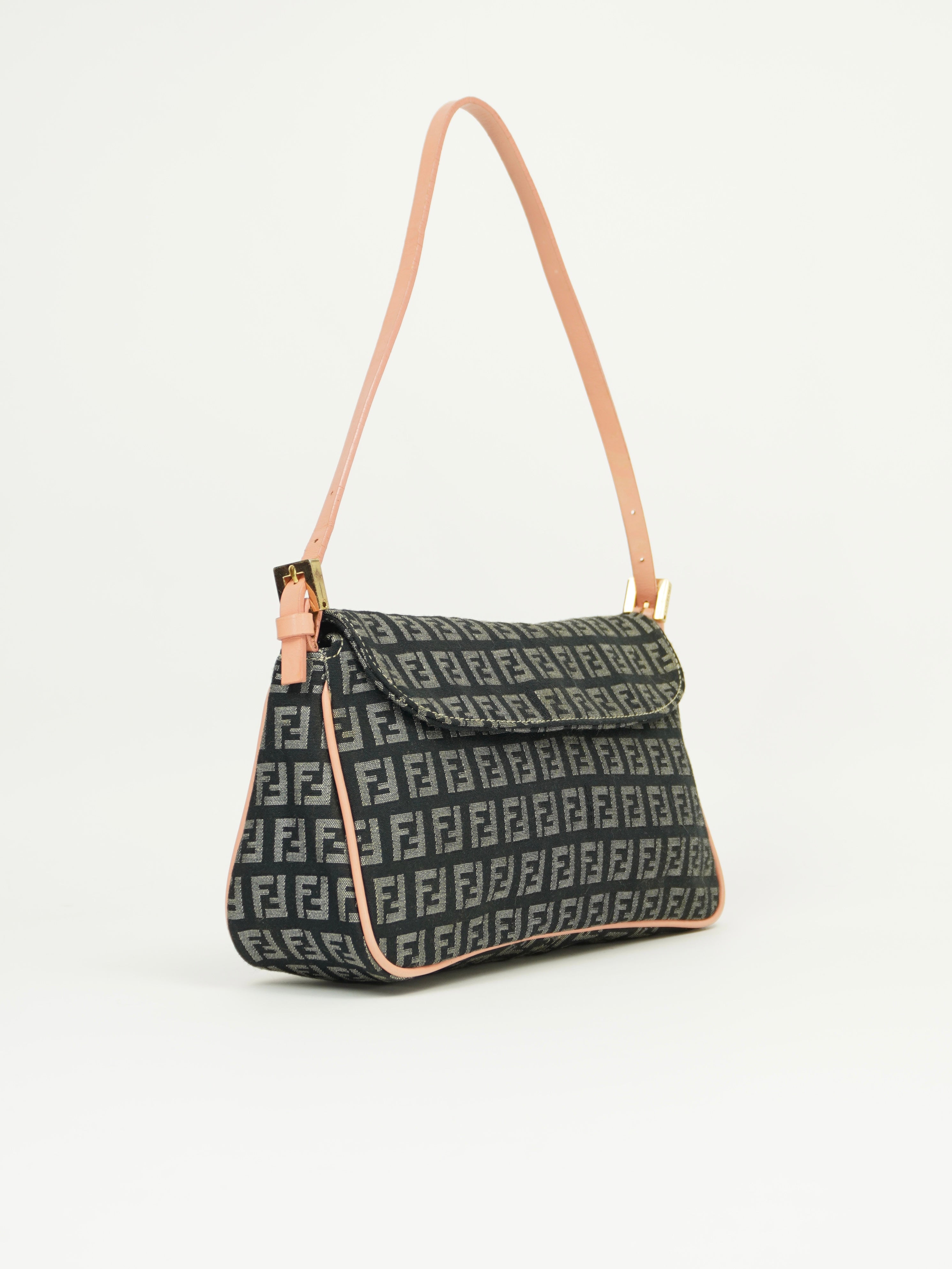 FENDI ZUCCA SHOULDER BAG