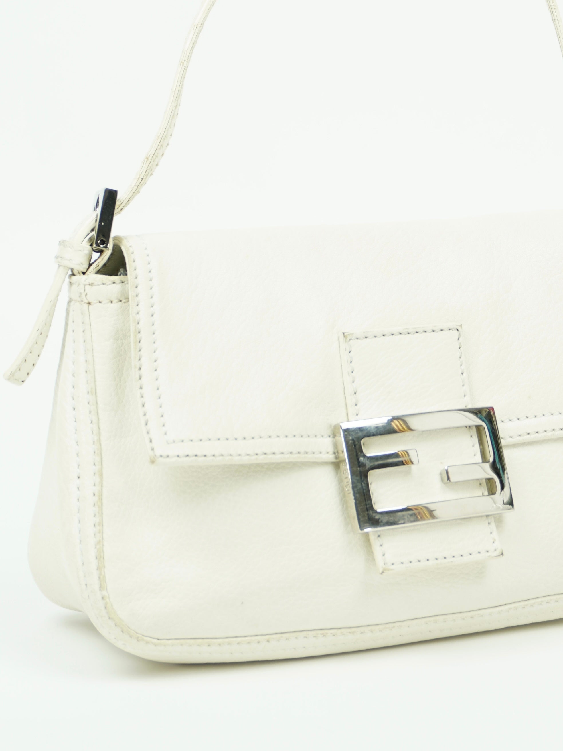 FENDI LEATHER BAGUETTE