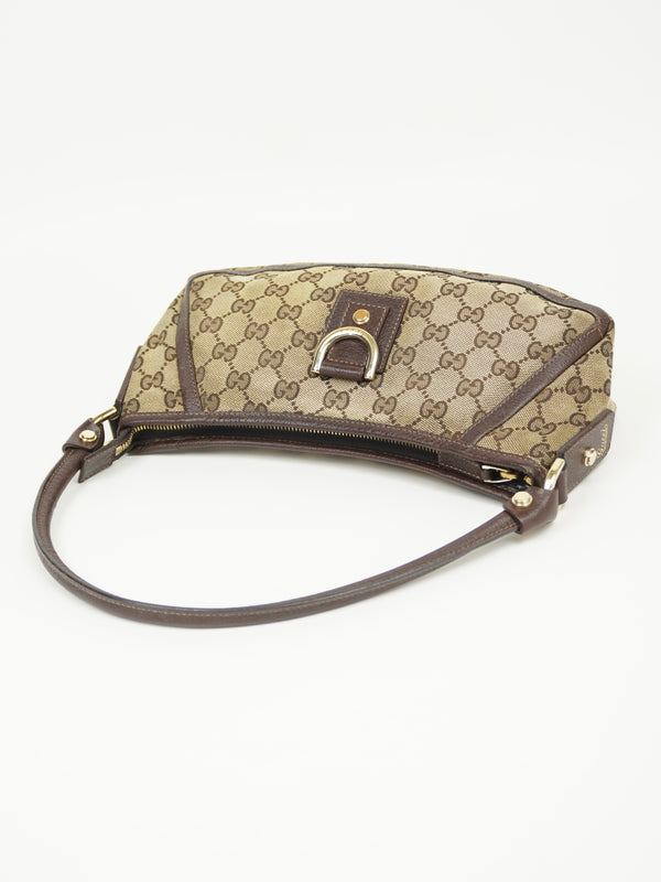 GUCCI MONOGRAM D RING BAG