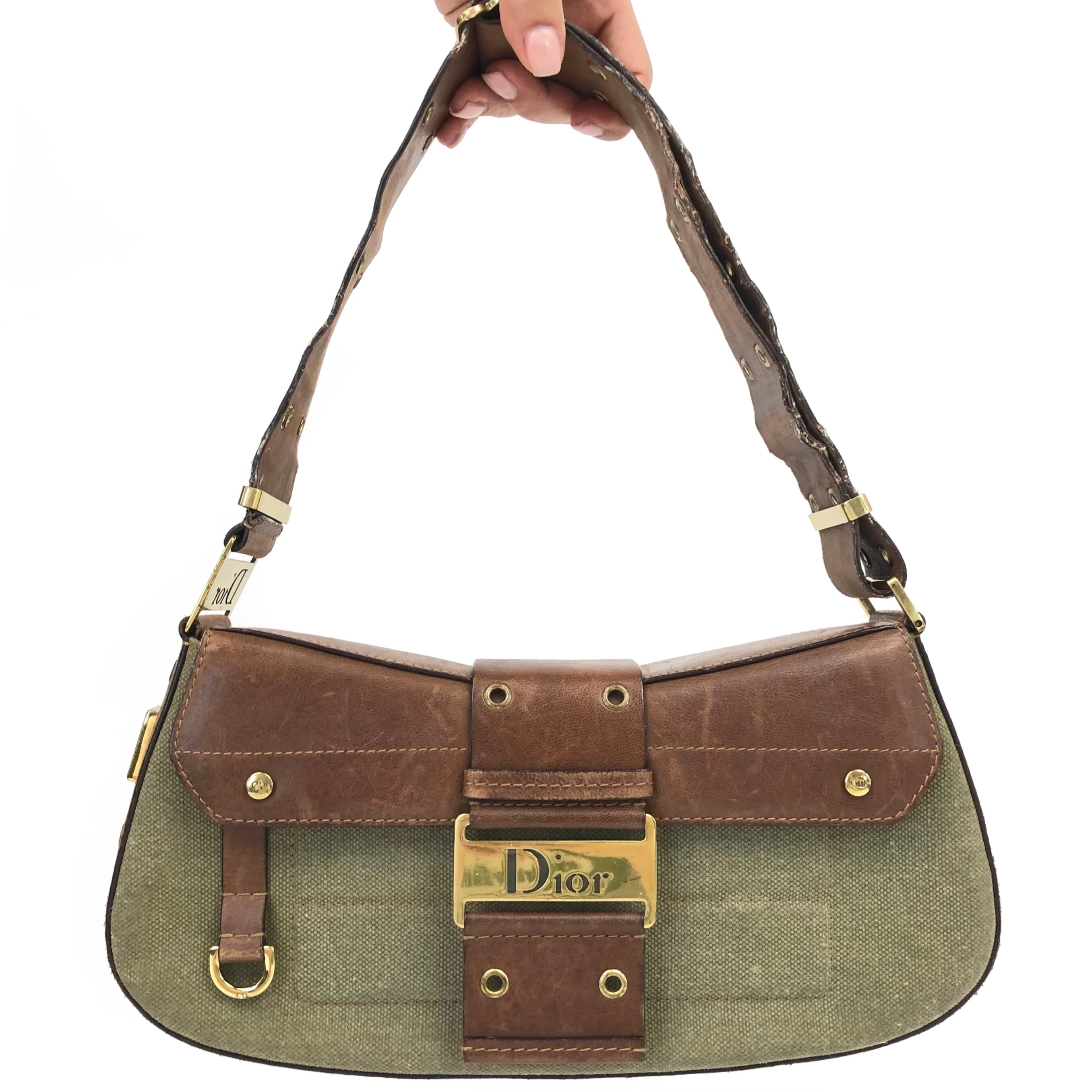 CHRISTIAN DIOR 2002 STREET CHIC COLUMBUS SHOULDER BAG