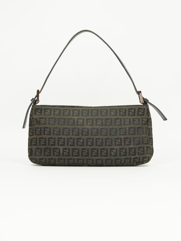 FENDI ZUCCA SHOULDER BAG