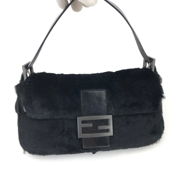 FENDI MINK FUR BAGUETTE BAG