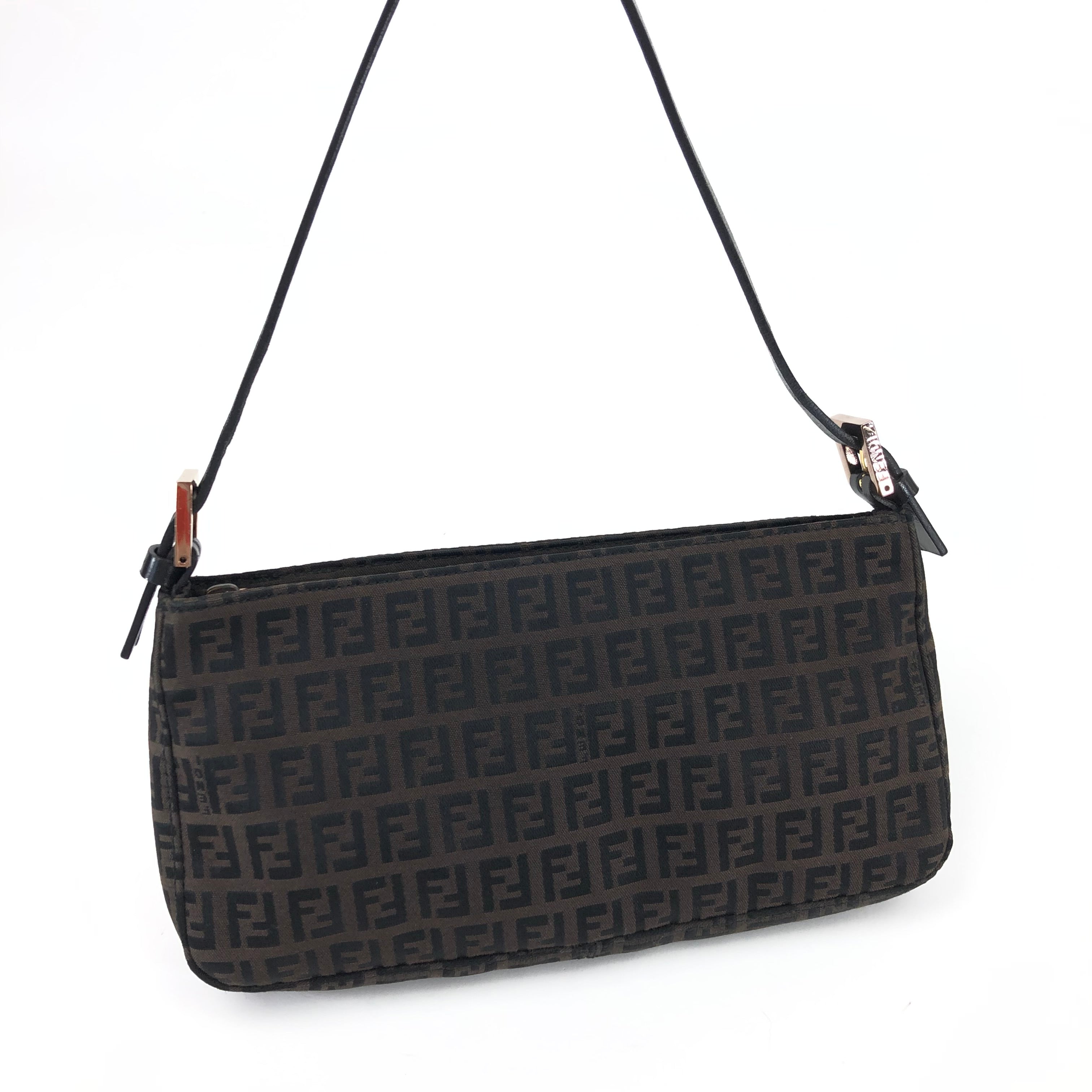 FENDI ZUCCA SHOULDER BAG