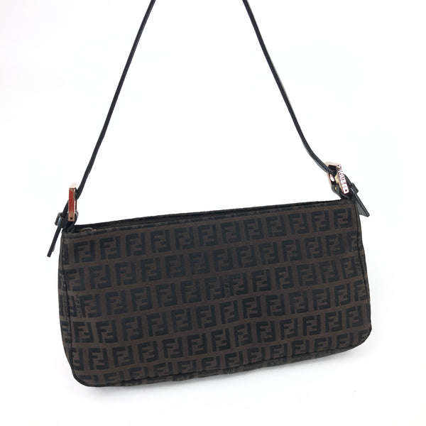 FENDI ZUCCA SHOULDER BAG