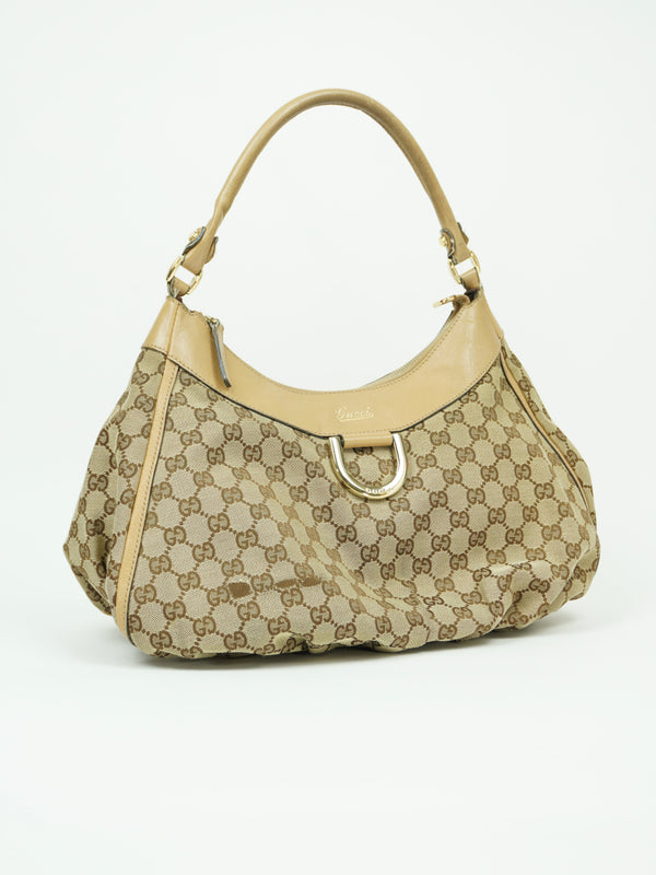 GUCCI MONOGRAM ABBEY BAG