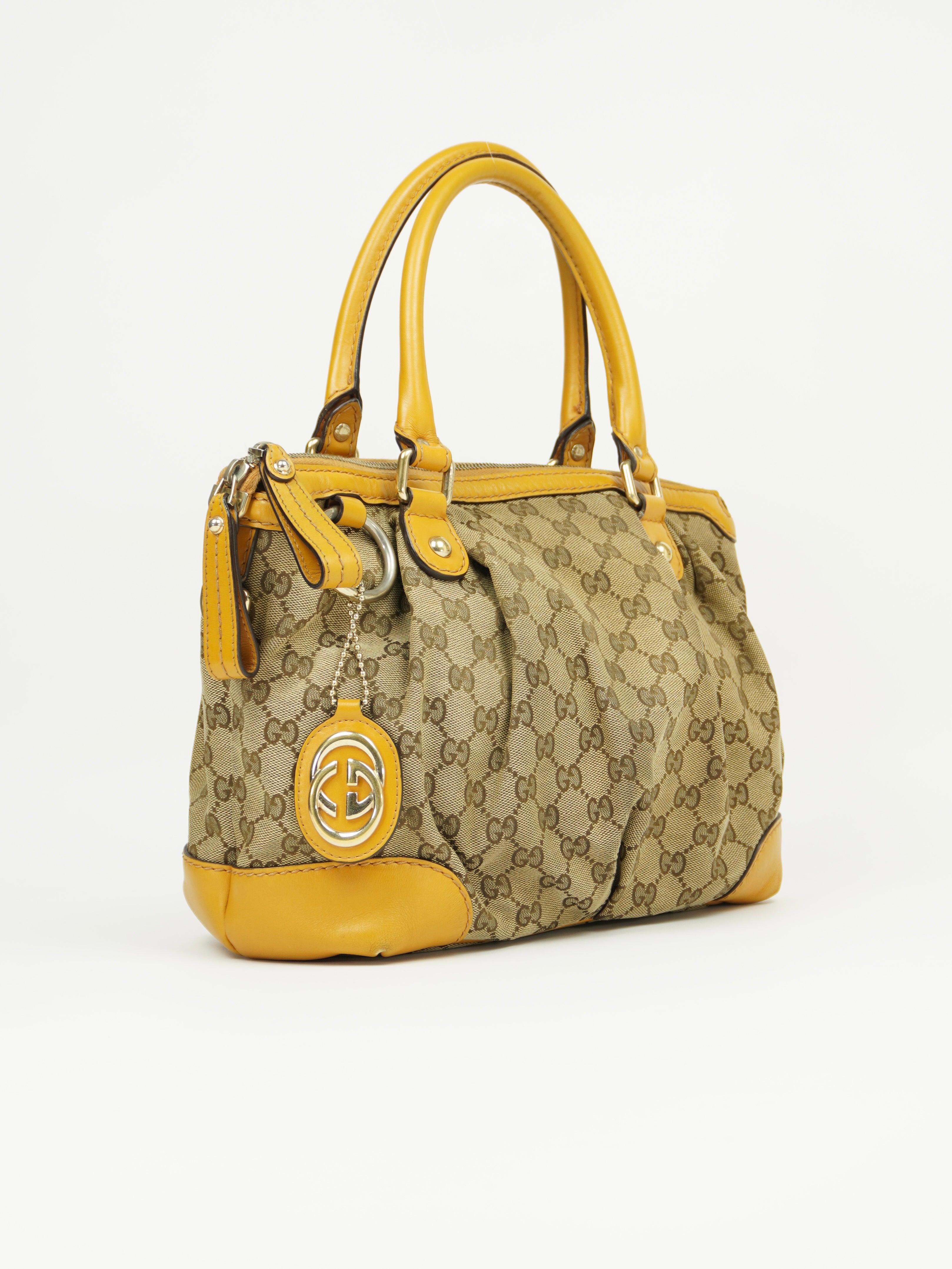 GUCCI MONOGRAM SUKEY TWO WAY BAG