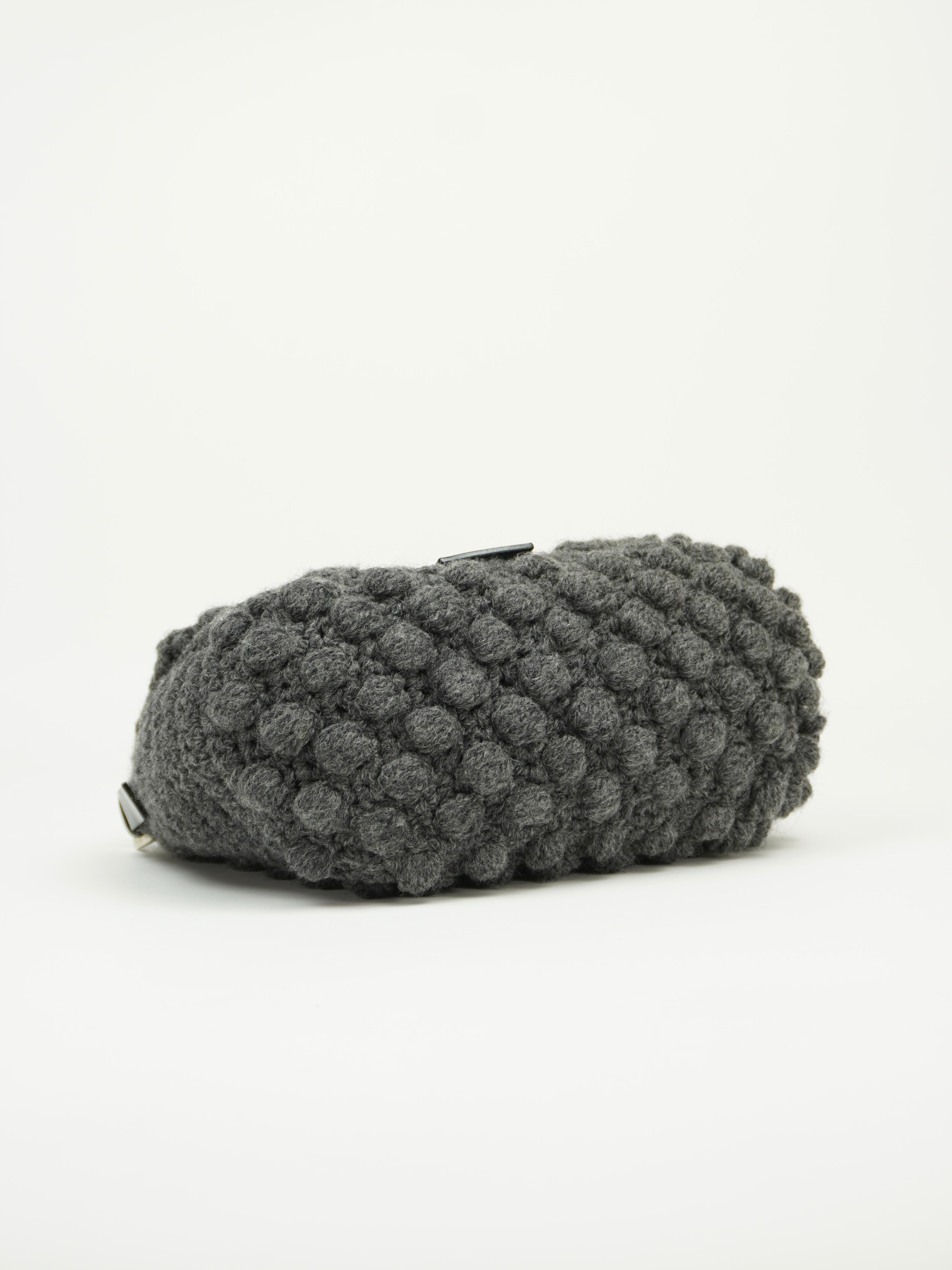 FENDI CASHMERE WOOL MAMA BAGUETTE