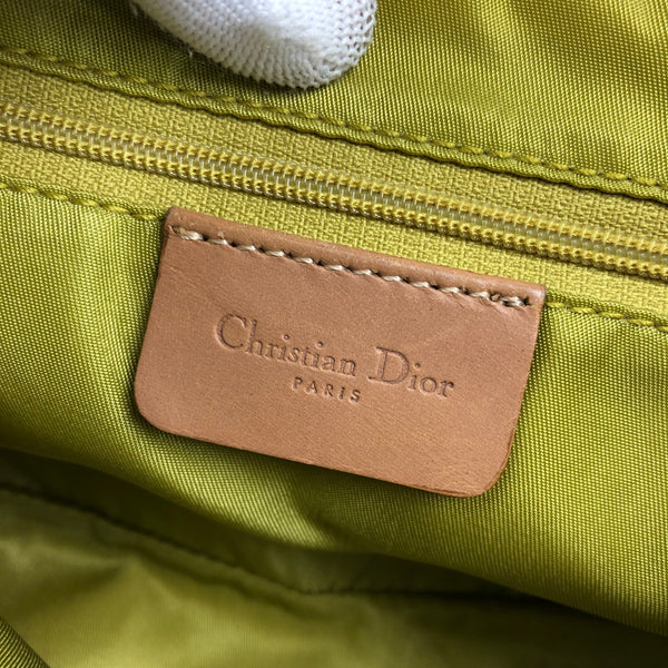 Christian Dior Denim Double Saddle Bag