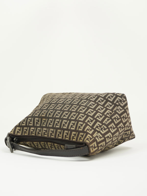 FENDI ZUCCA CLUTCH BAG