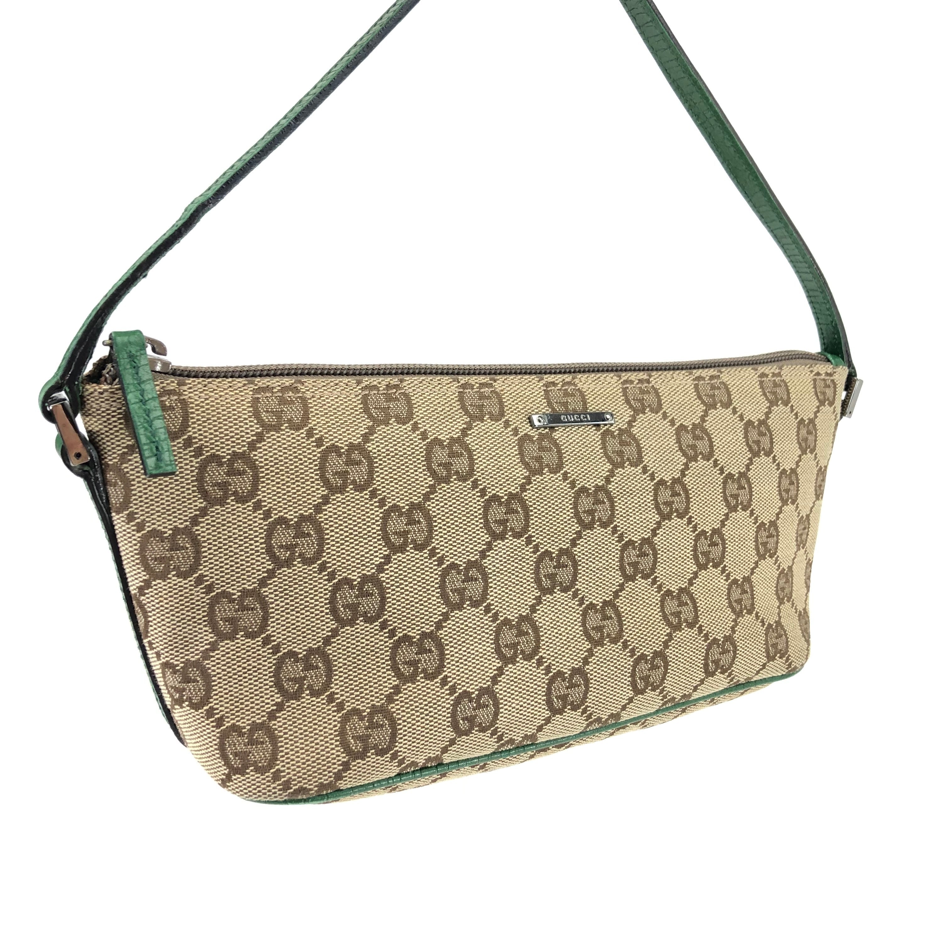 GUCCI MONOGRAM SHOULDER BAG