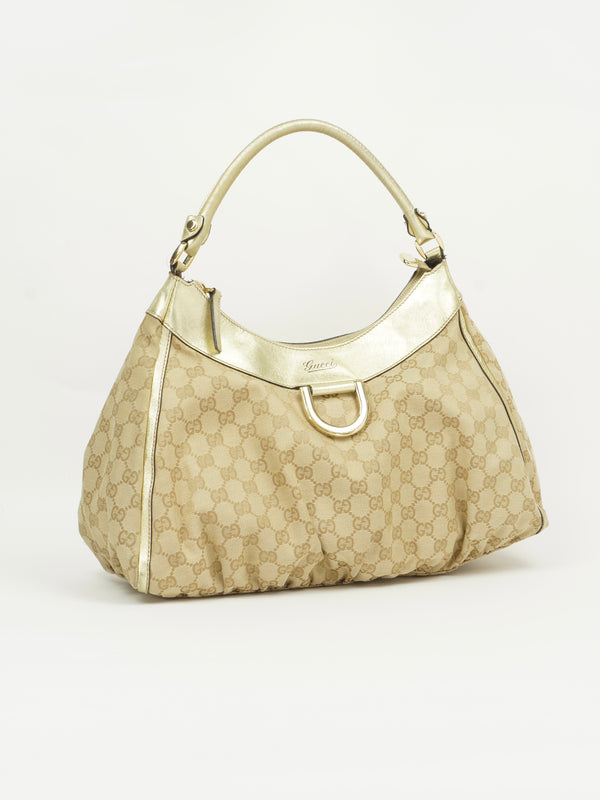 GUCCI MONOGRAM ABBEY BAG