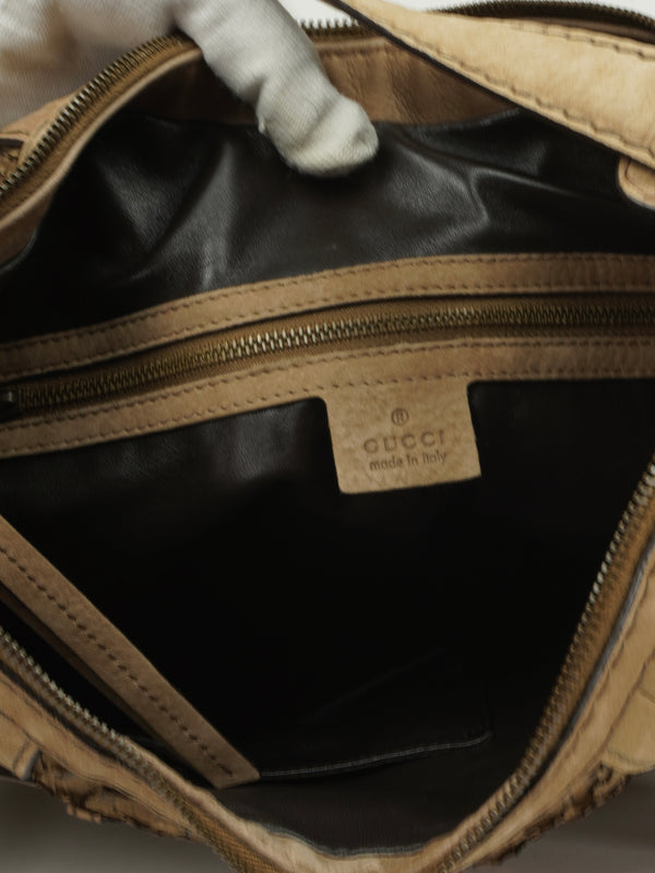 GUCCI SNAKESKIN HOBO BAG