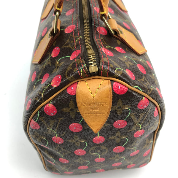 LOUIS VUITTON CHERRY TAKASHI MURAKAMI SPEEDY 25