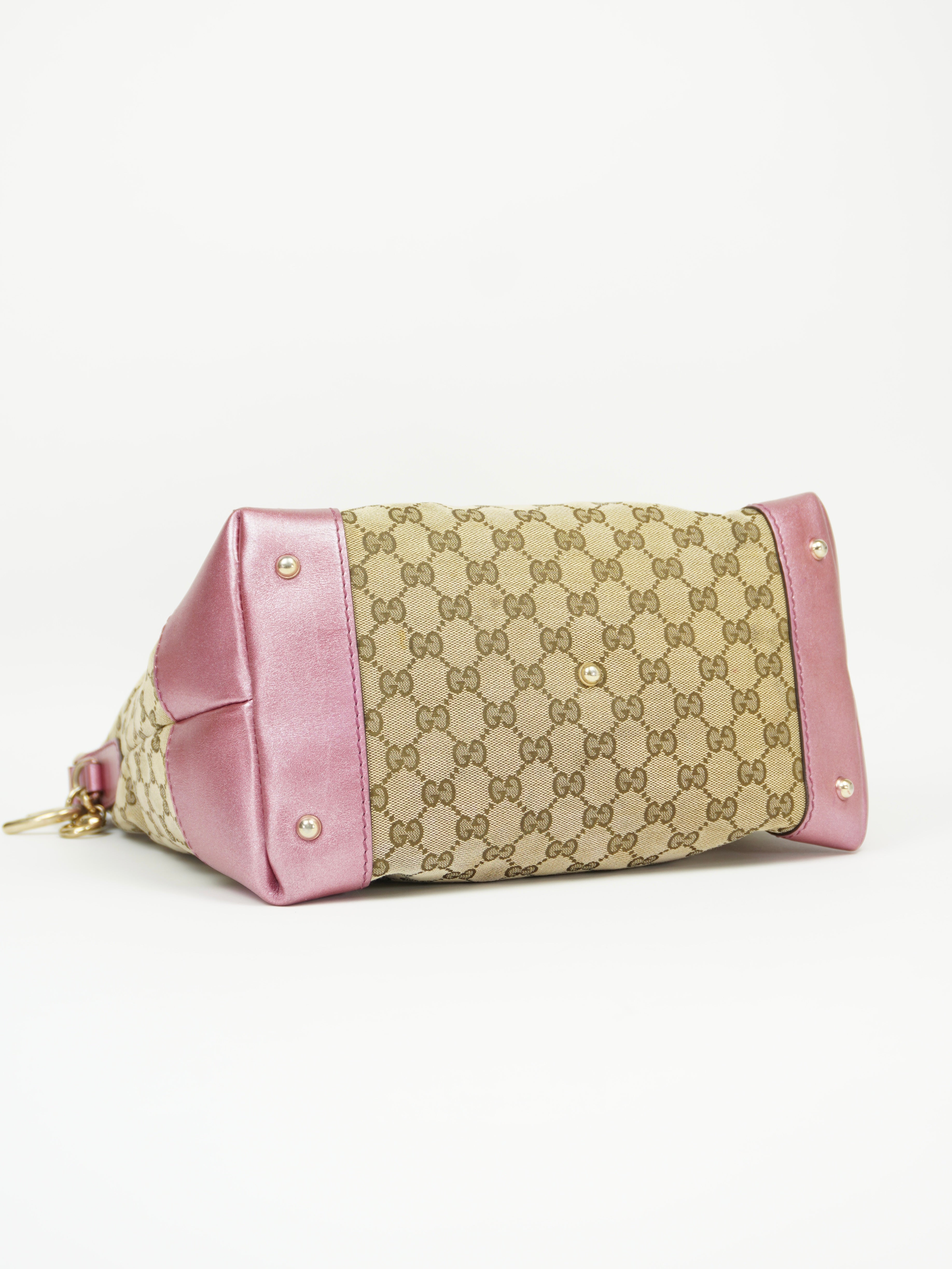 GUCCI MONOGRAM HOBO BAG