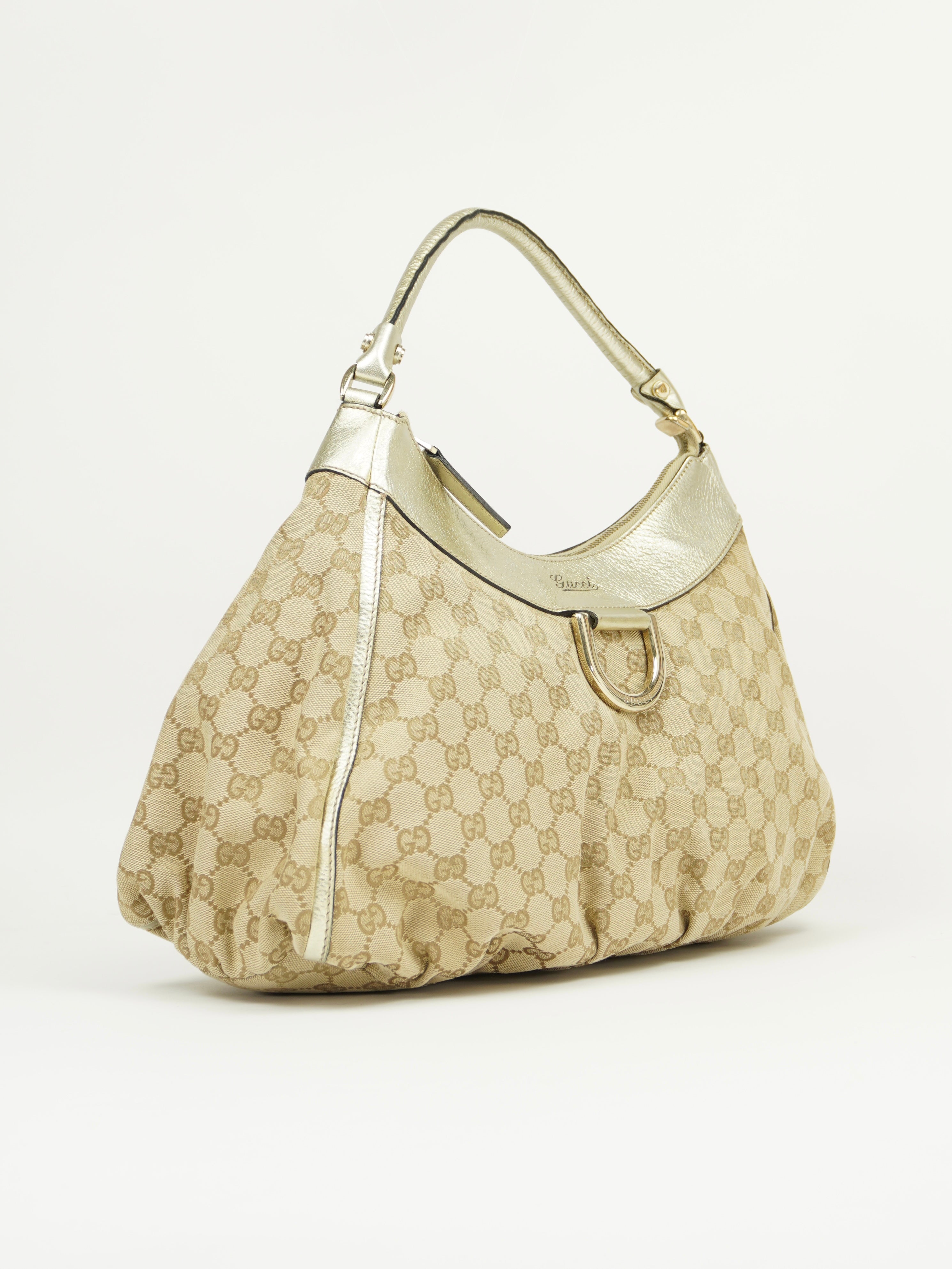 GUCCI MONOGRAM ABBEY BAG