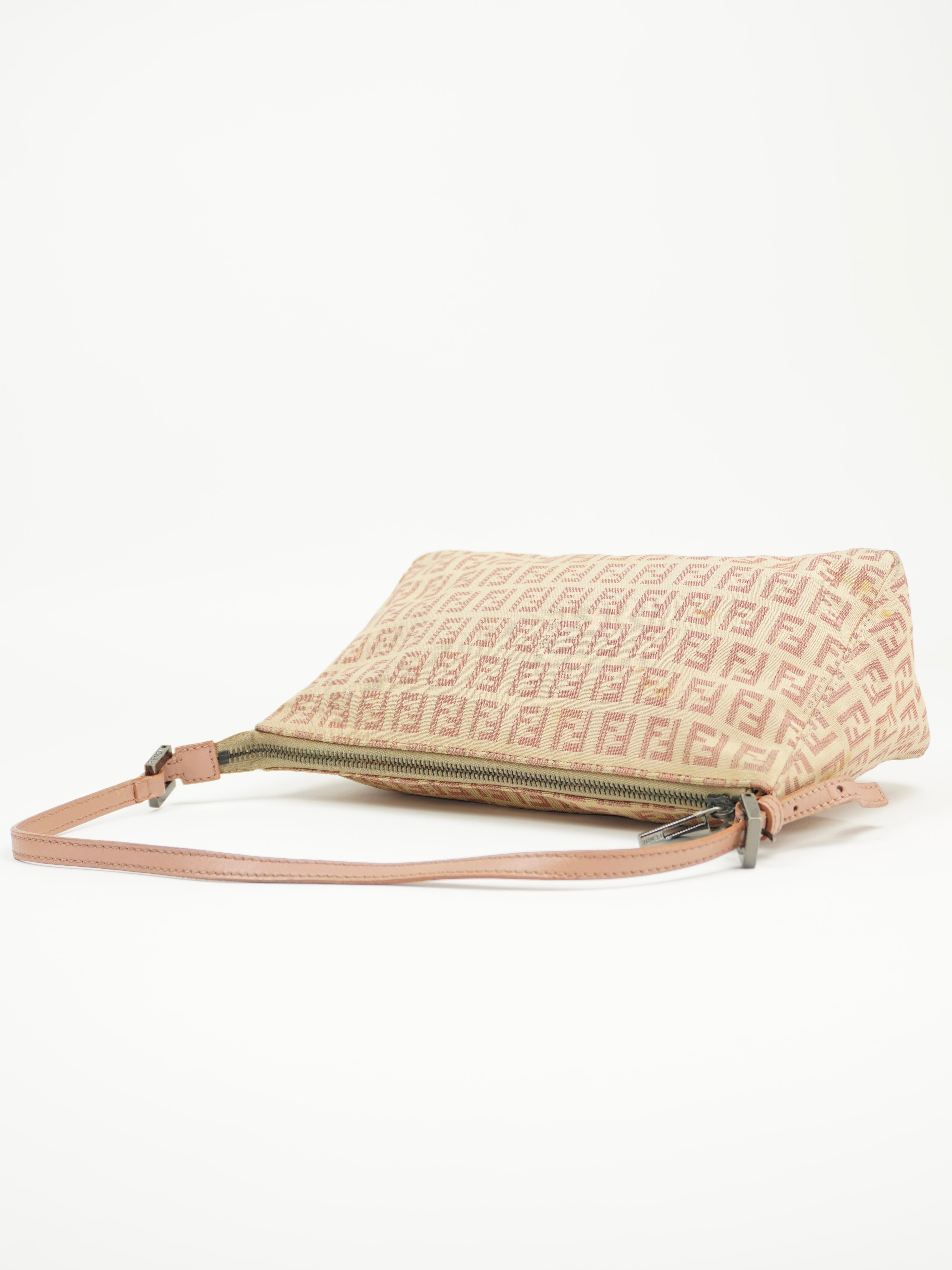 FENDI ZUCCA SHOULDER BAG