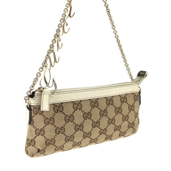 GUCCI MONOGRAM SHOULDER BAG