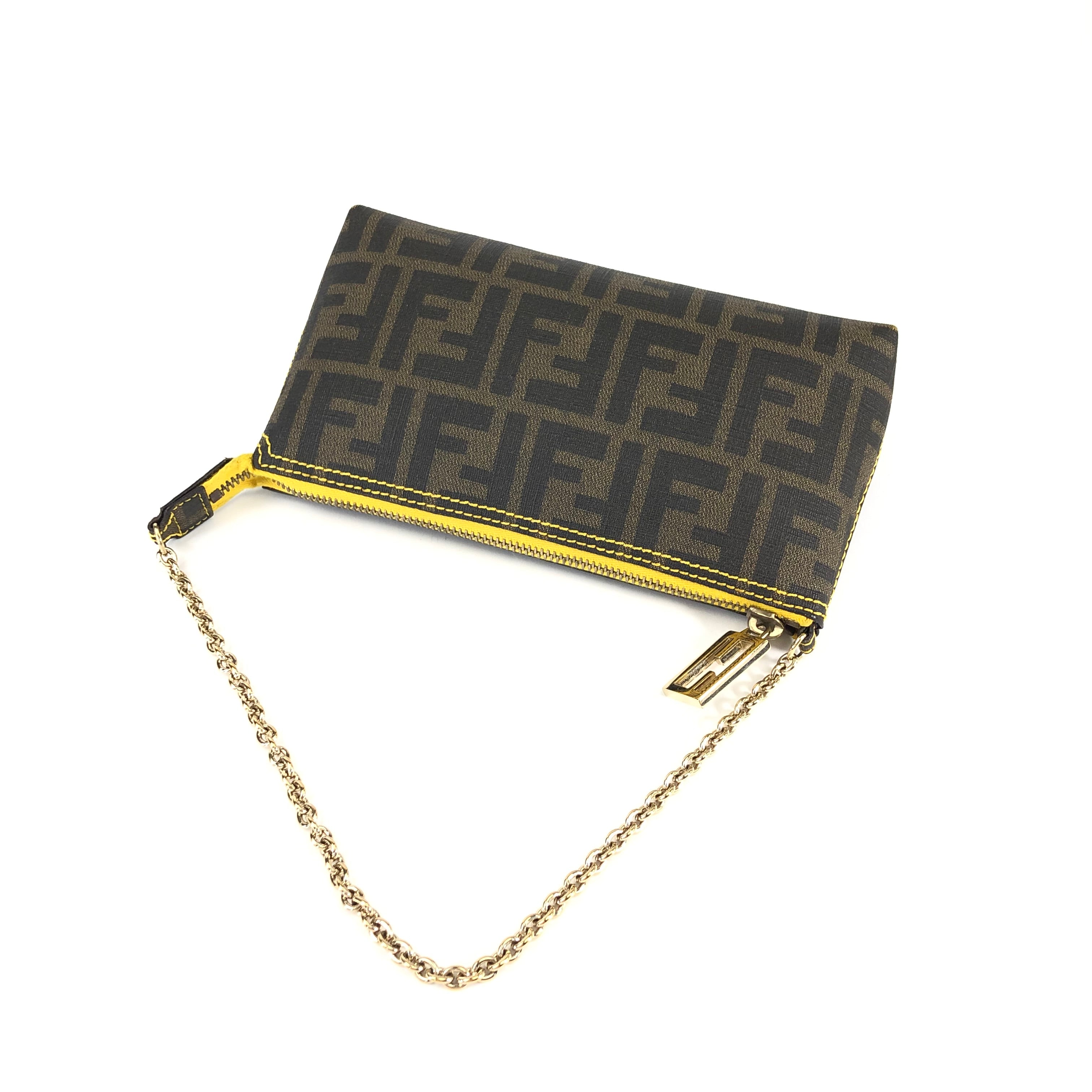 Fendi Zucca Chain Bag