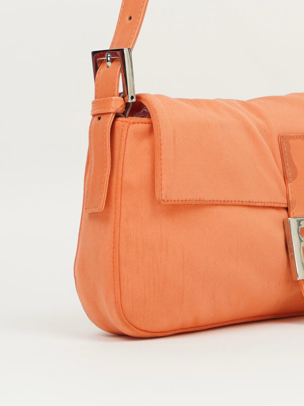 FENDI ORANGE BAGUETTE