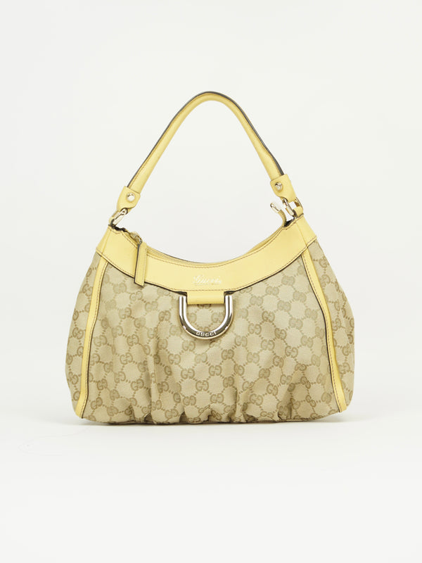 GUCCI MONOGRAM ABBEY BAG