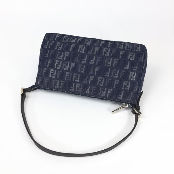 FENDI DENIM ZUCCA SHOULDER BAG