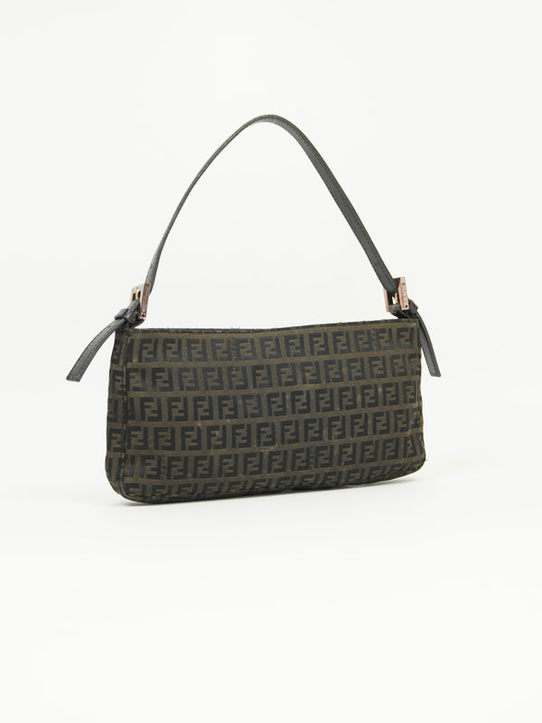 FENDI ZUCCA SHOULDER BAG