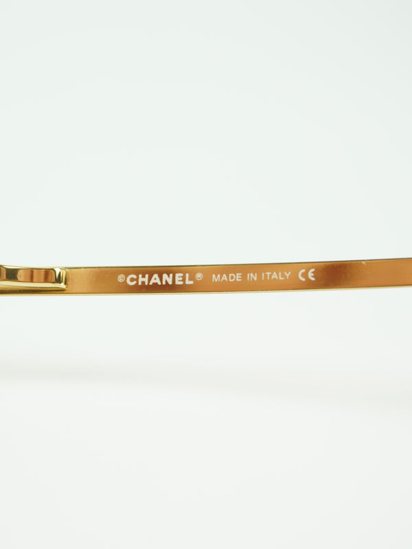 CHANEL RHINESTONE SUNGLASSES