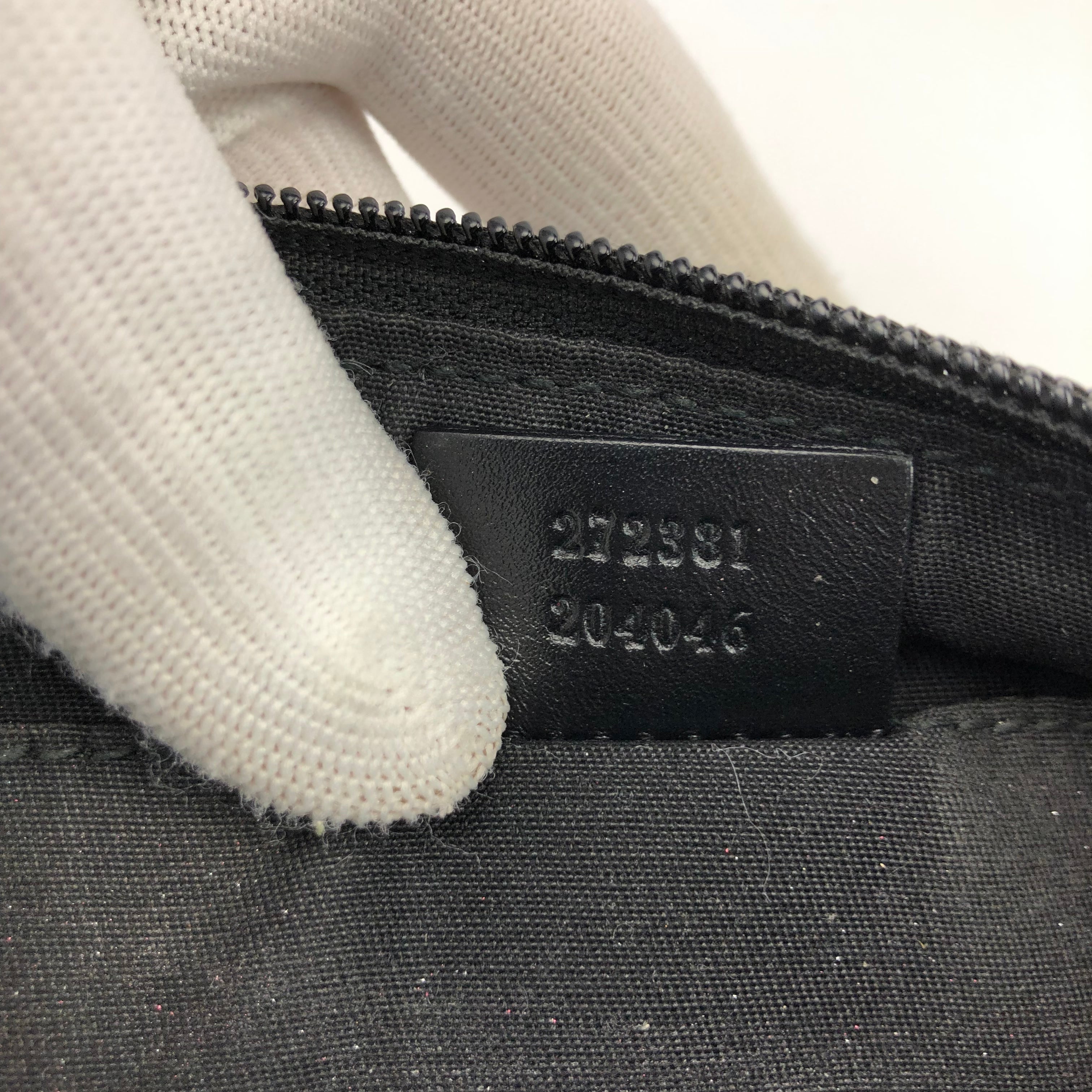 GUCCI MONOGRAM SHOULDER BAG