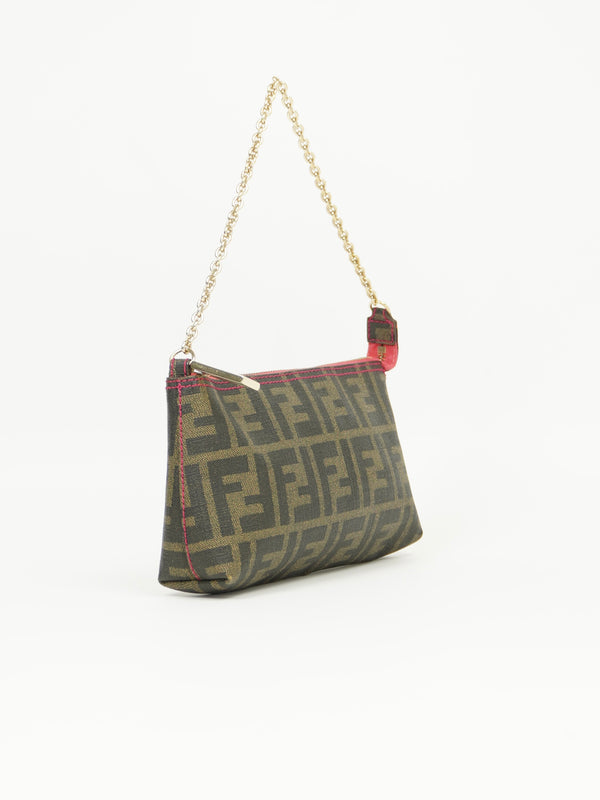 FENDI ZUCCA CHAIN BAG