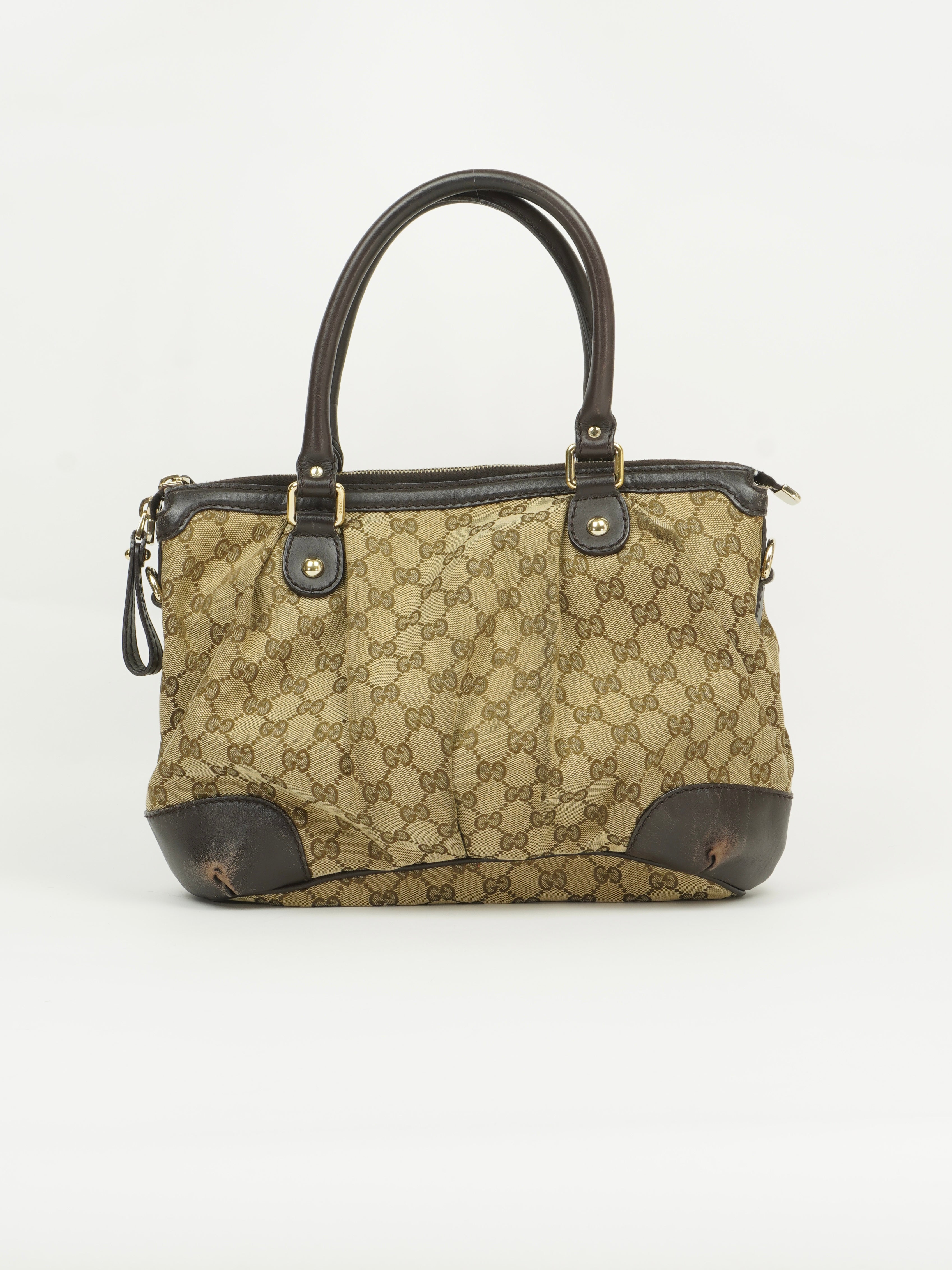 GUCCI MONOGRAM SUKEY TWO WAY BAG
