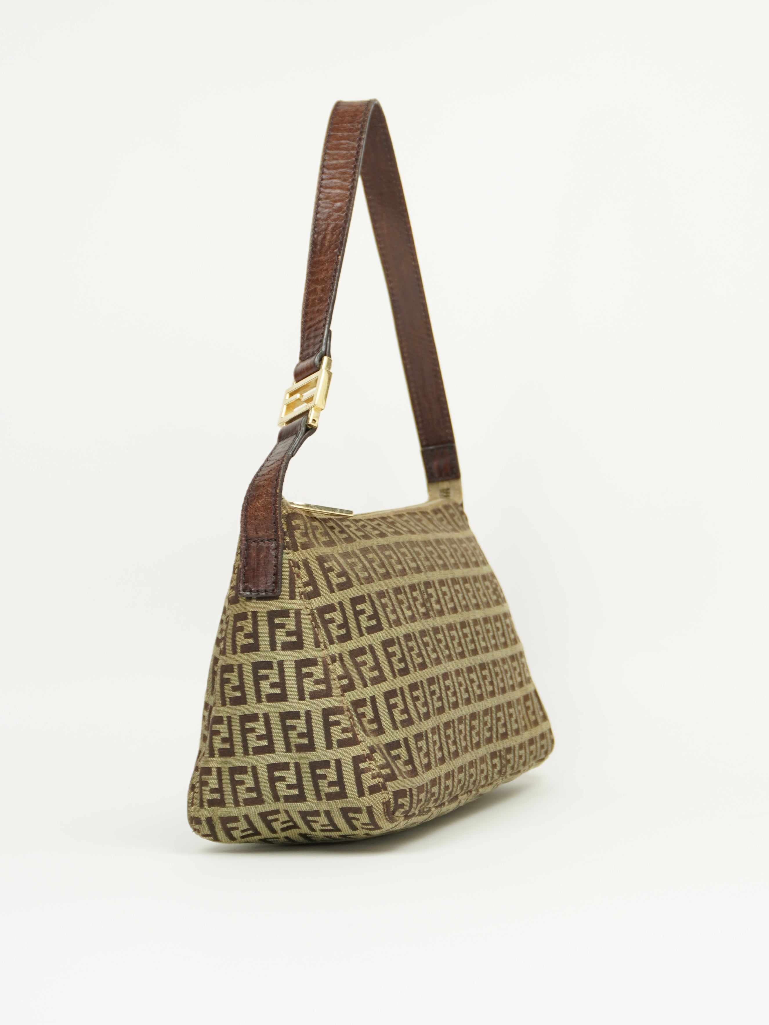 FENDI ZUCCA SHOULDER BAG