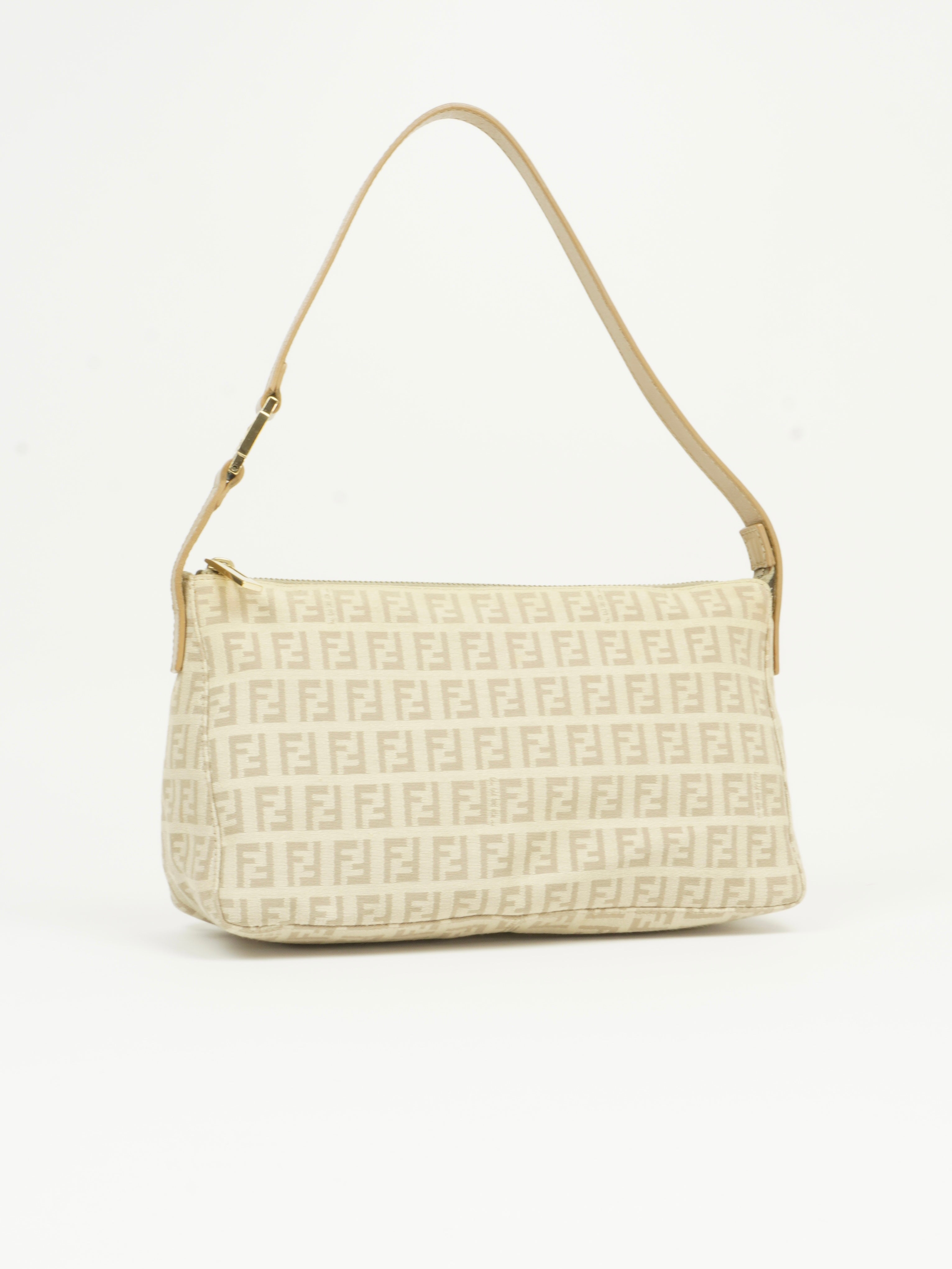 FENDI ZUCCA SHOULDER BAG