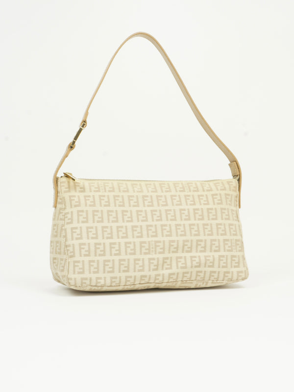 FENDI ZUCCA SHOULDER BAG