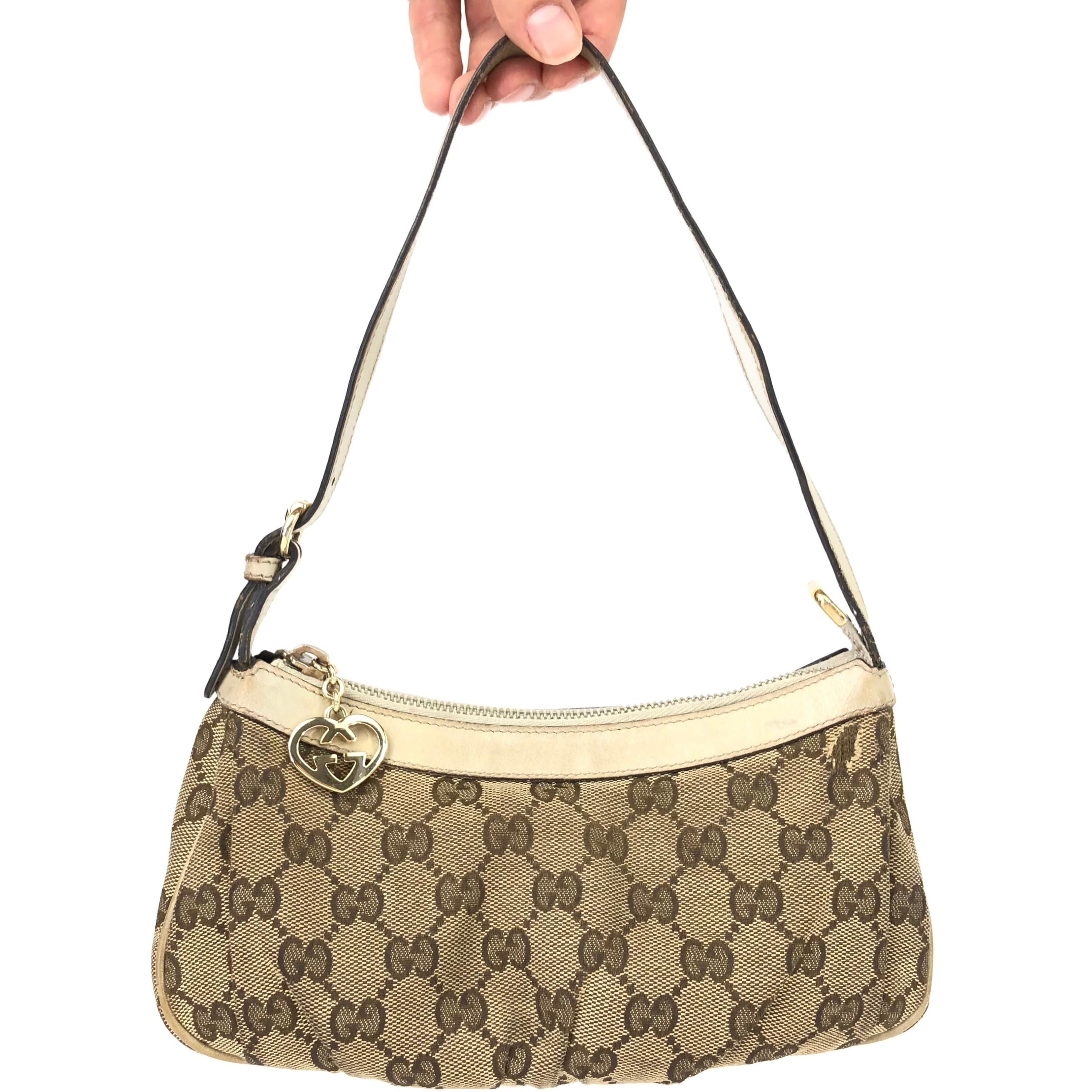 GUCCI MONOGRAM SHOULDER BAG