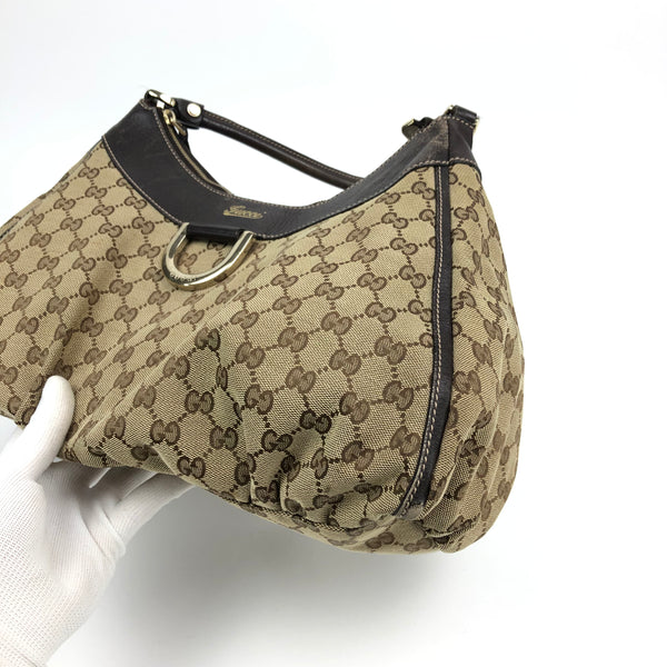 Gucci Monogram Abbey Shoulder Bag