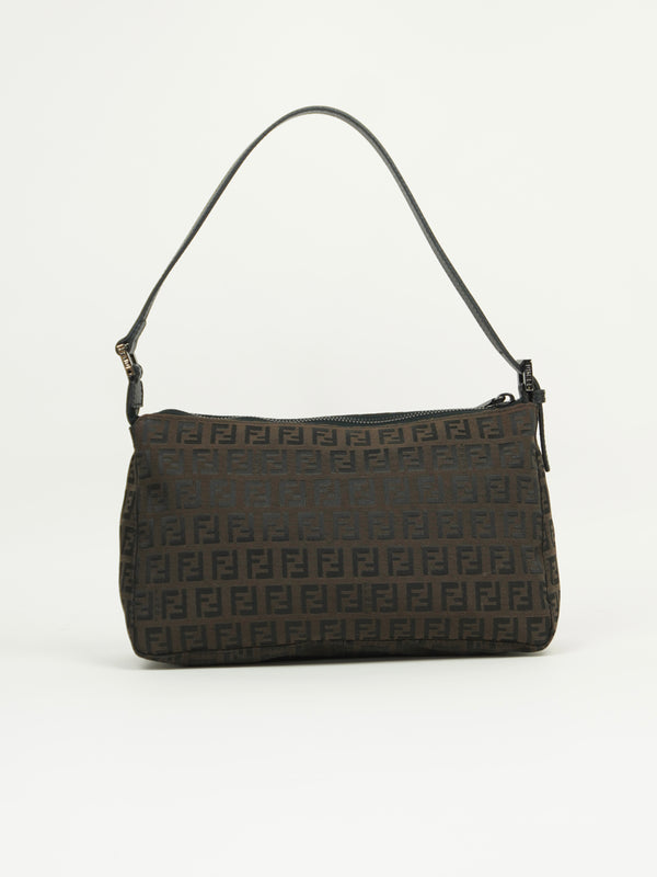FENDI ZUCCA SHOULDER BAG