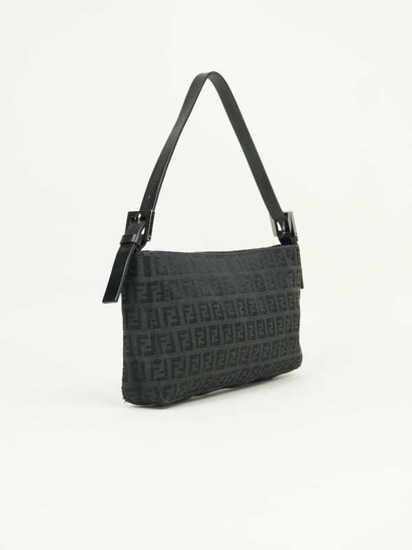 FENDI ZUCCA SHOULDER BAG