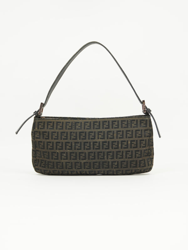 FENDI ZUCCA SHOULDER BAG
