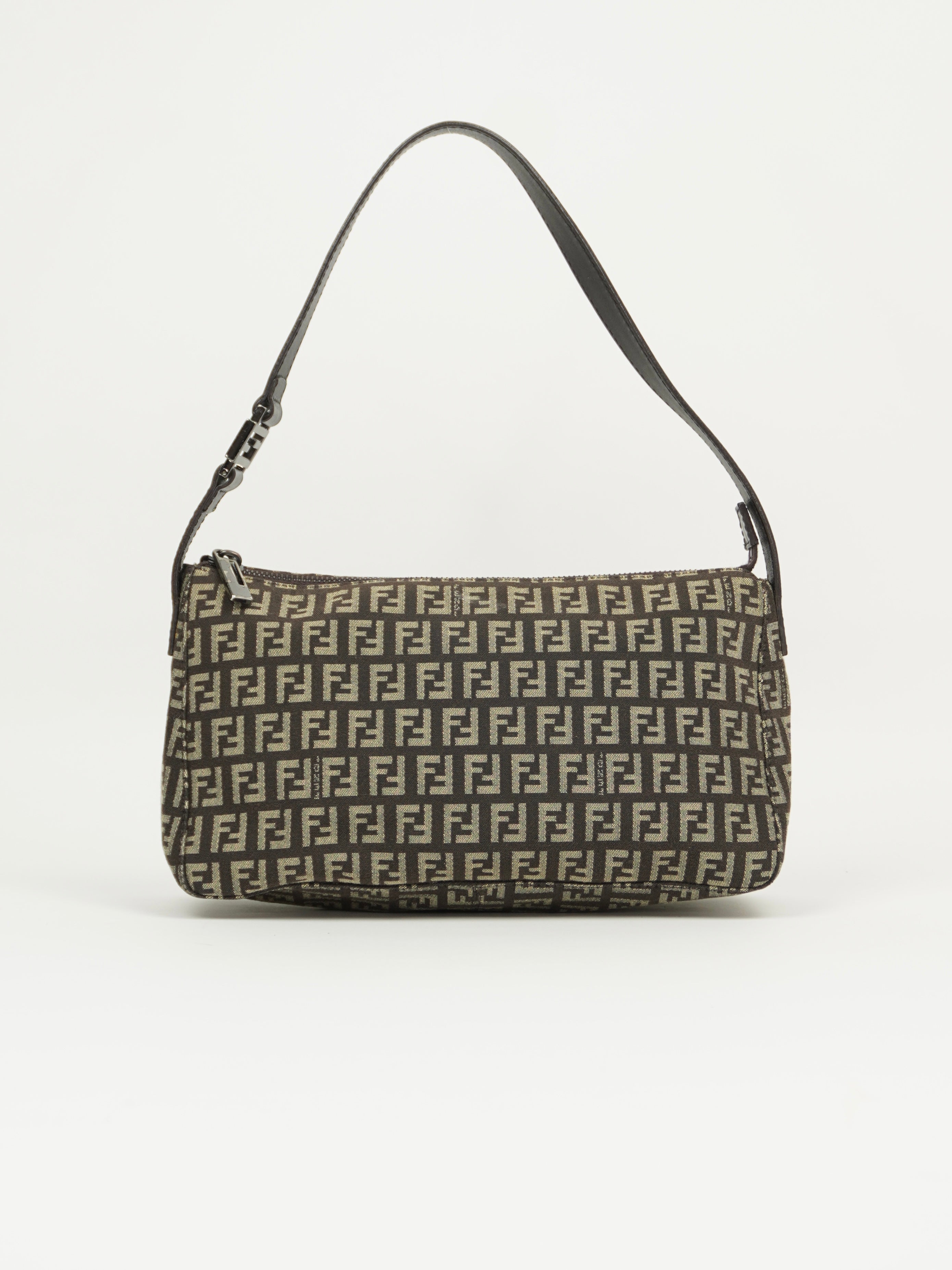 FENDI ZUCCA SHOULDER BAG