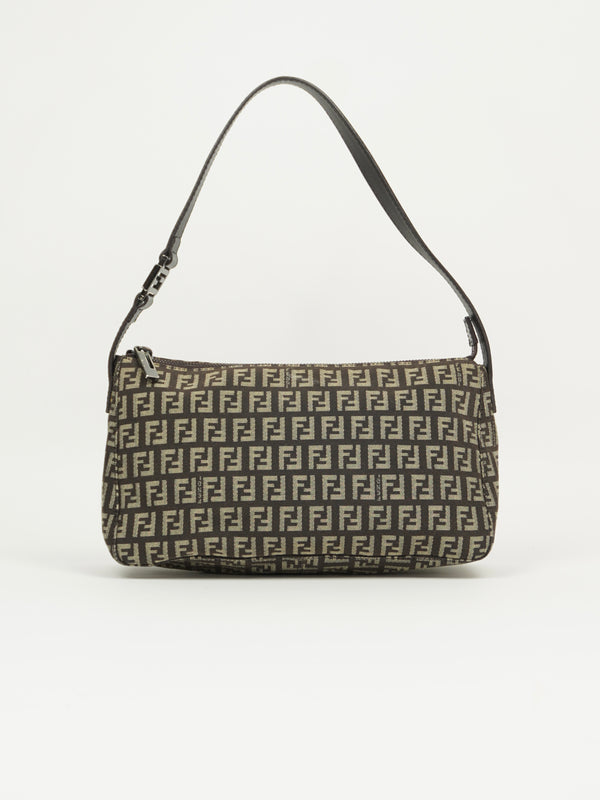FENDI ZUCCA SHOULDER BAG