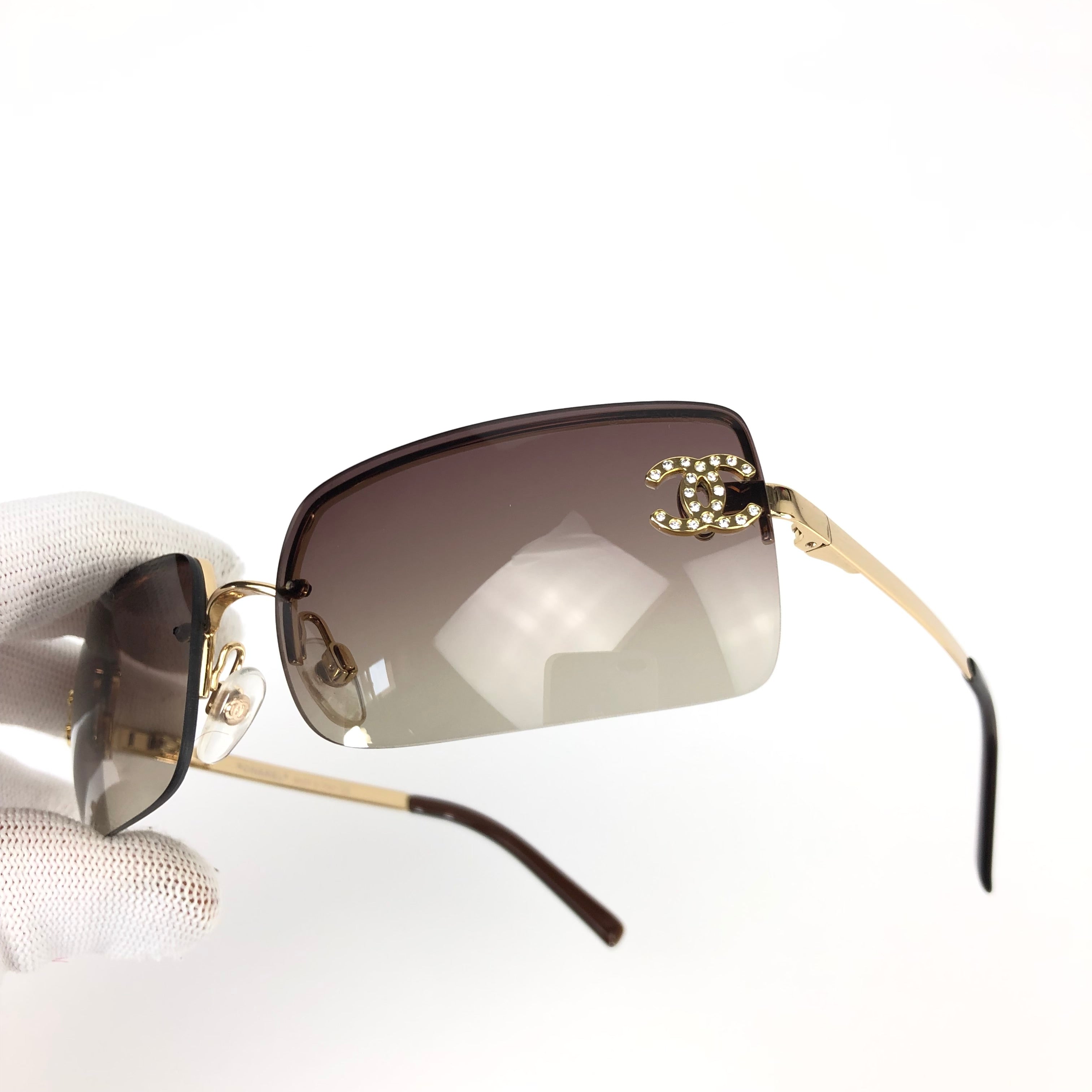 CHANEL RIMLESS SUNGLASSES